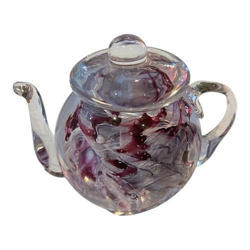 Murano style art - murano, teapot