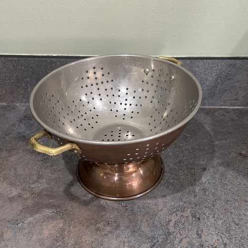 Vintage colander strainer - vintage,