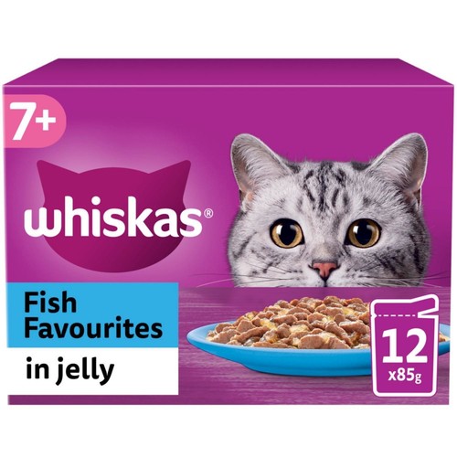 85g whiskas fish - x,