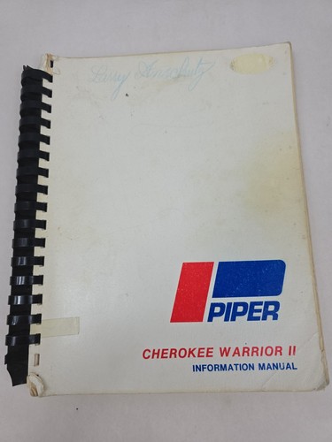 Vintage piper cheroke warrior - piper,