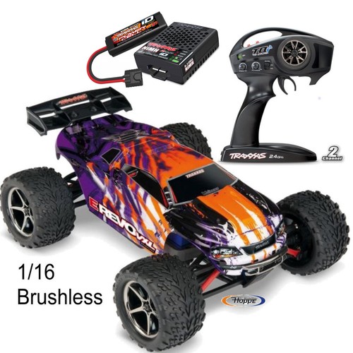 Traxxas revo tsm - e-revo, purple