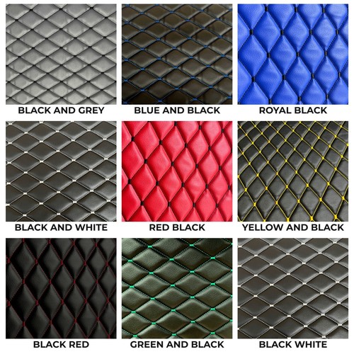 Diamond stitch quilted fabric