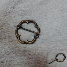 Brass Furspan Brooch. Great