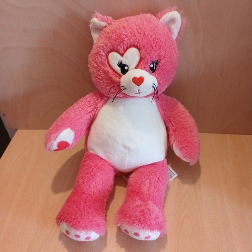 Build bear pink cat - a,