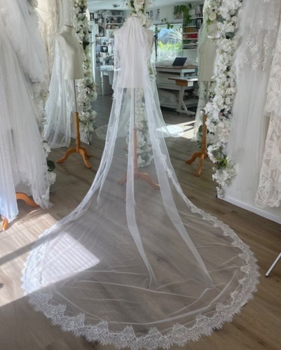 Lace wedding veil - wedding,