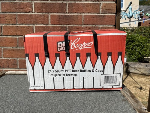 Coopers home brew bottles - coopers,