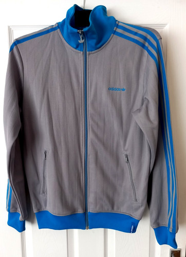 Adidas grey blue retro - grey,