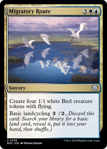 Migratory route 336 nm - -,