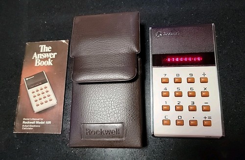 Vintage calculator rockwell - vintage,