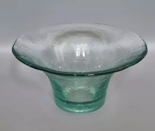 Recycled glass decorative bowl - recycled,