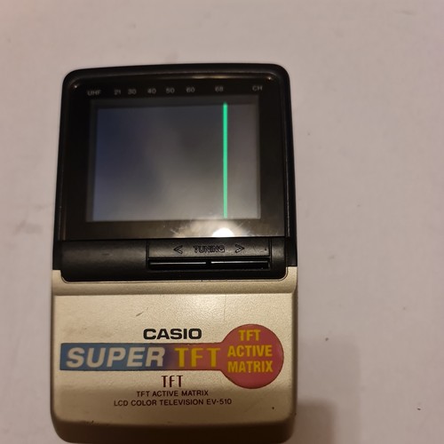 Vintage casio 510d tft lcd - casio, ev-510d