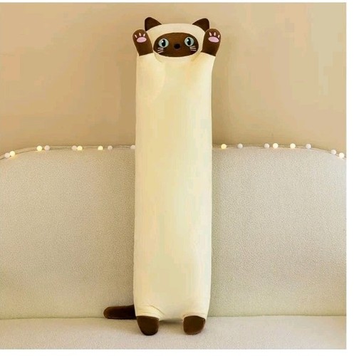 Sleeping cat pillow plush - plush, toy