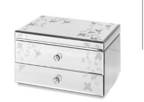 Jewerlly box mirrored jewelry - box,