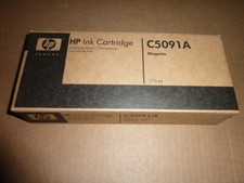 HP76 Magenta Ink Toner Cartridge Genuine Original C5091A 775ml HP 76 .