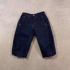 Levi's 570 Jean Shorts Womens (27 Inch Waist) Relaxed Fit Blue