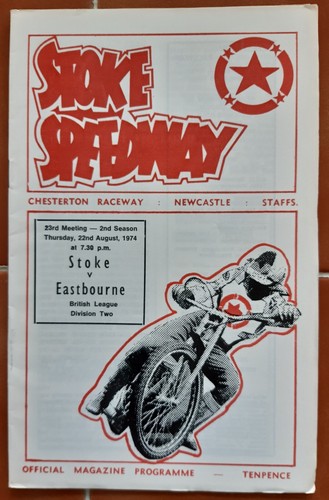 Stoke eastbourne speedway - stoke, v