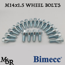 M14x1.5, R13 27mm Wheel Bolts