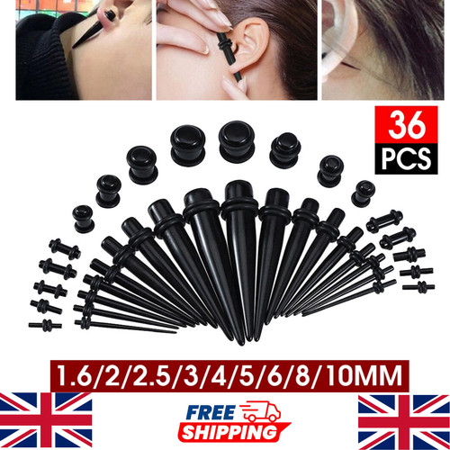 36pcs taper stretcher ear - 36pcs,