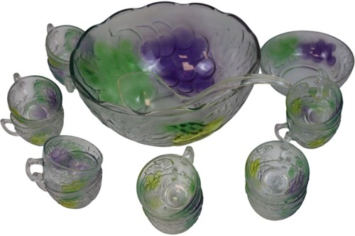 Vintage crystal punch - vintage,