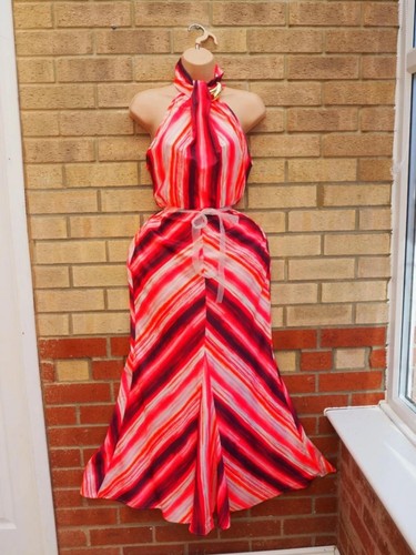 Mika pink striped - , neck