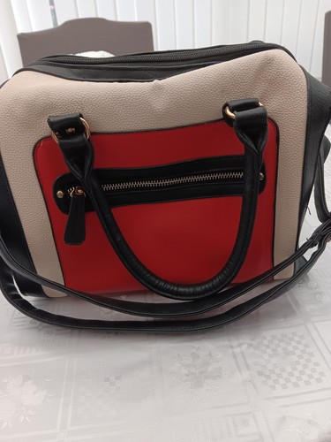 Ladies peacock handbag beige - ladies, handbag.