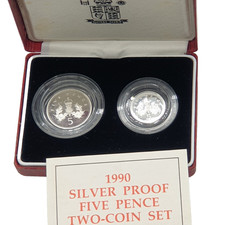 1990 Royal Mint 5p five pence