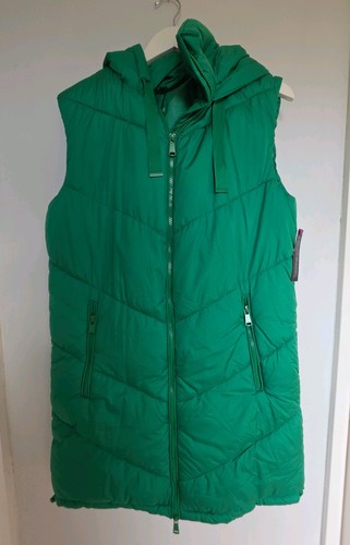 Roman green hooded quilted - green,