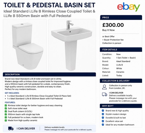 Toilet and sink - toilet,