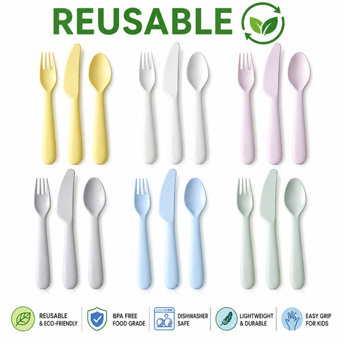 Piece kids cutlery set - piece,