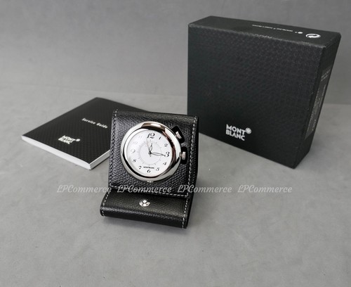 Montblanc travel clock alarm - montblanc,