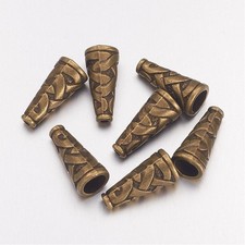 Antique Bronze Bead Caps