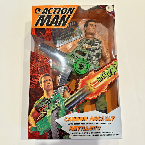 Action man cannon assault - cannon,