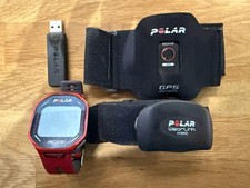 Polar RCX5 GPS Watch with Heart Rate Sensor, Bluetooth, and USB Connectivity Red
