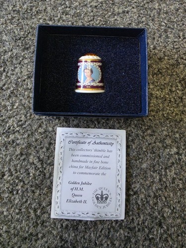 Fine bone china - fine, thimble