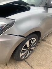 SUZUKI SWIFT MK5 (A2L) 2017-2020 WING PASSENGER FRONT LEFT SILVER ZNC SCRATCHED