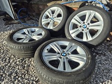 ?Genuine Bmw 17 inch 3 series alloy wheels with MATCHING GOODYEAR TYRES 7M+