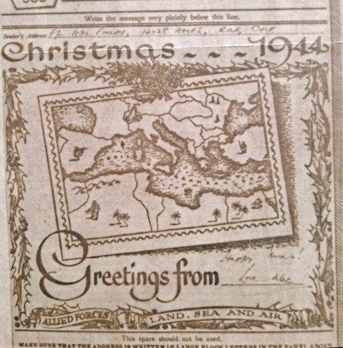 Ww2 cmf airgraph christmas - cmf,