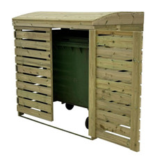 Wheelie bin storage -