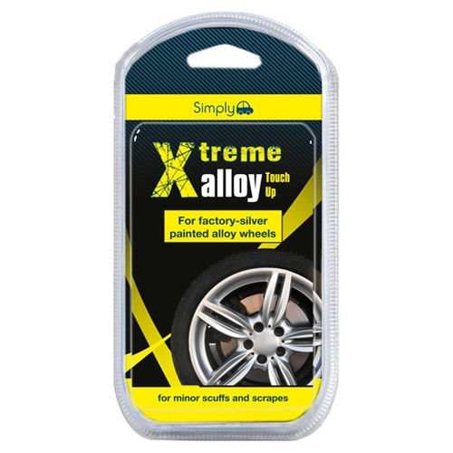Car silver alloy wheel touch - silver,