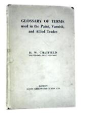 Glossary Of Terms Used In The Paint, Varnish (H.W.Chatfield) (ID:09193)
