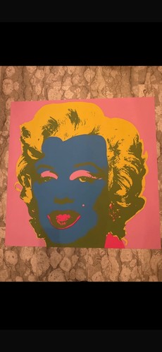 Silkscreen andy warhol - andy,