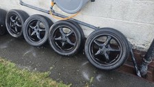 15” ENKEI 4x100 Mazda Mx5 Mk1 Mk2 Mk2.5 Alloy Wheel Rims X 6 Wheels