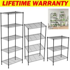 3 4 5 Tier Garden Storage Shelves Garage Shelving Greenhouse Shelf Shed Racking