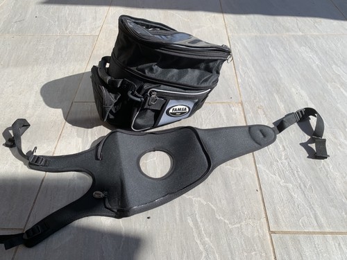 Motorcycle helmet tank - helmet, bag
