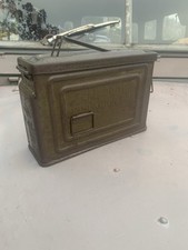 WW2 US canco Flaming Bomb 30 Cal. M1 Ammo Box Can 