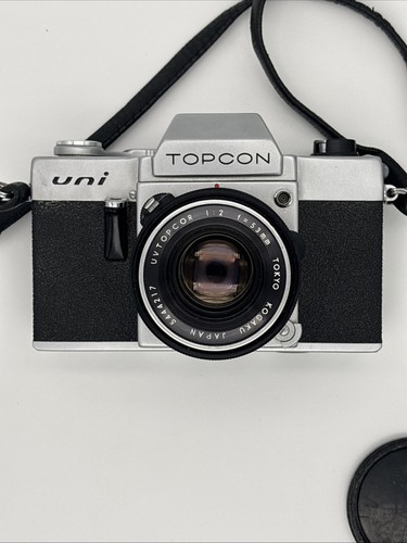 Vintage topcon uni camera with - topcon,