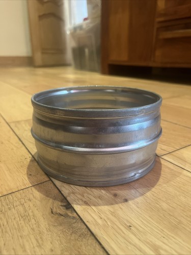 150mm metal straight coupler - straight,