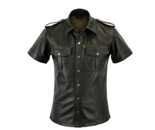 Handmade Black Cow Leather