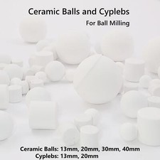 Ceramic Balls and Cylpebs, for