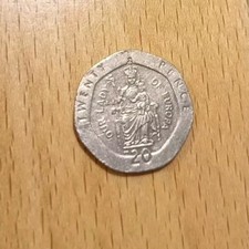20p Coin - Gibraltar 2002 Our Lady of Europa Includes eBay 10p + 7% Fee